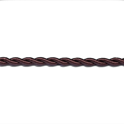 textile cable brown twisted