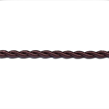 textile cable brown twisted